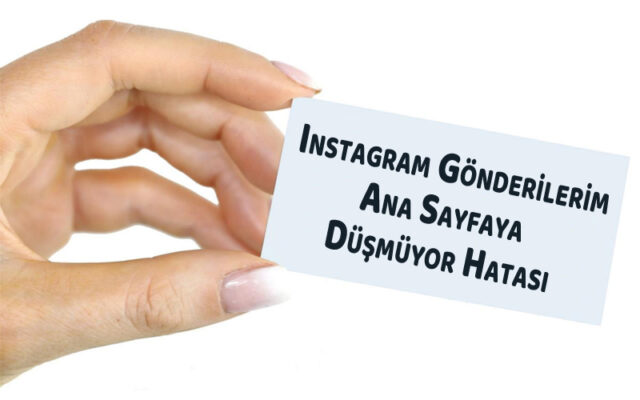 Gönderilerim Ana Sayfaya Düşmüyor İnstagram Hatası - Oppo Forum