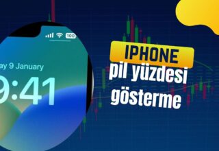 iPhone Pil Yüzdesi Gösterme Nasıl Yapılır?