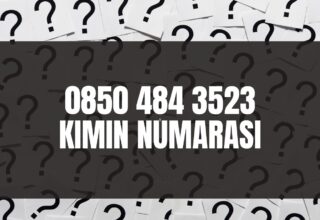 08504843523 Kimin Numarası?